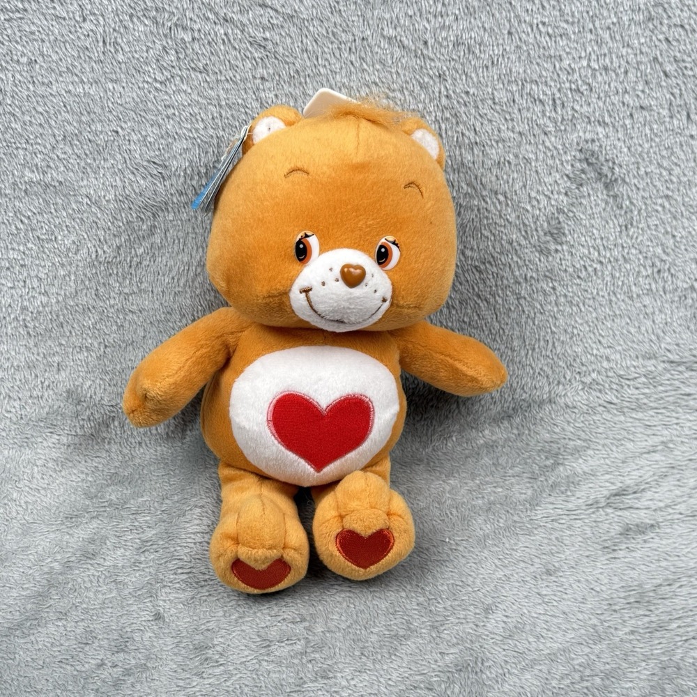 Care Bears‎ Tender Heart Bear Orange Heart Vintage 2003 NWT